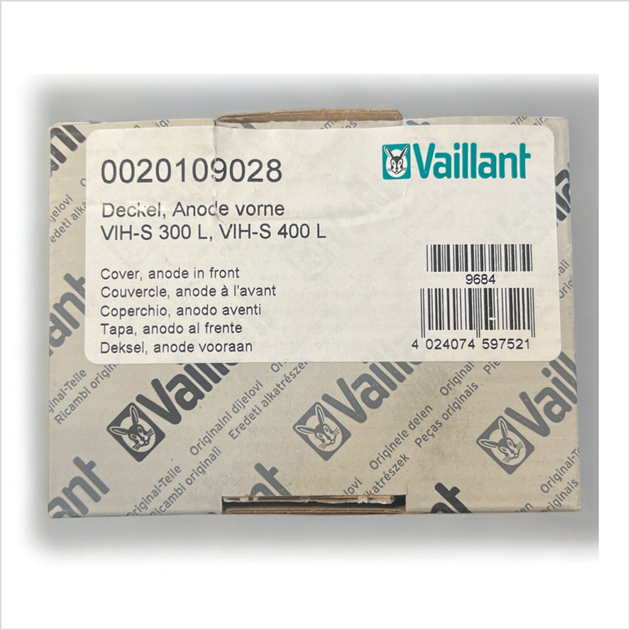 Vaillant 0020109028 Deckel, Anode vorne (VIH S 300 L / VIH S 400 L)