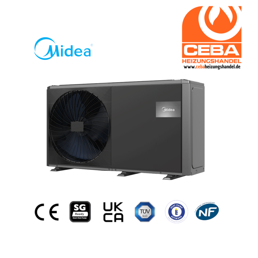 Midea Wärmepumpe R290 1N