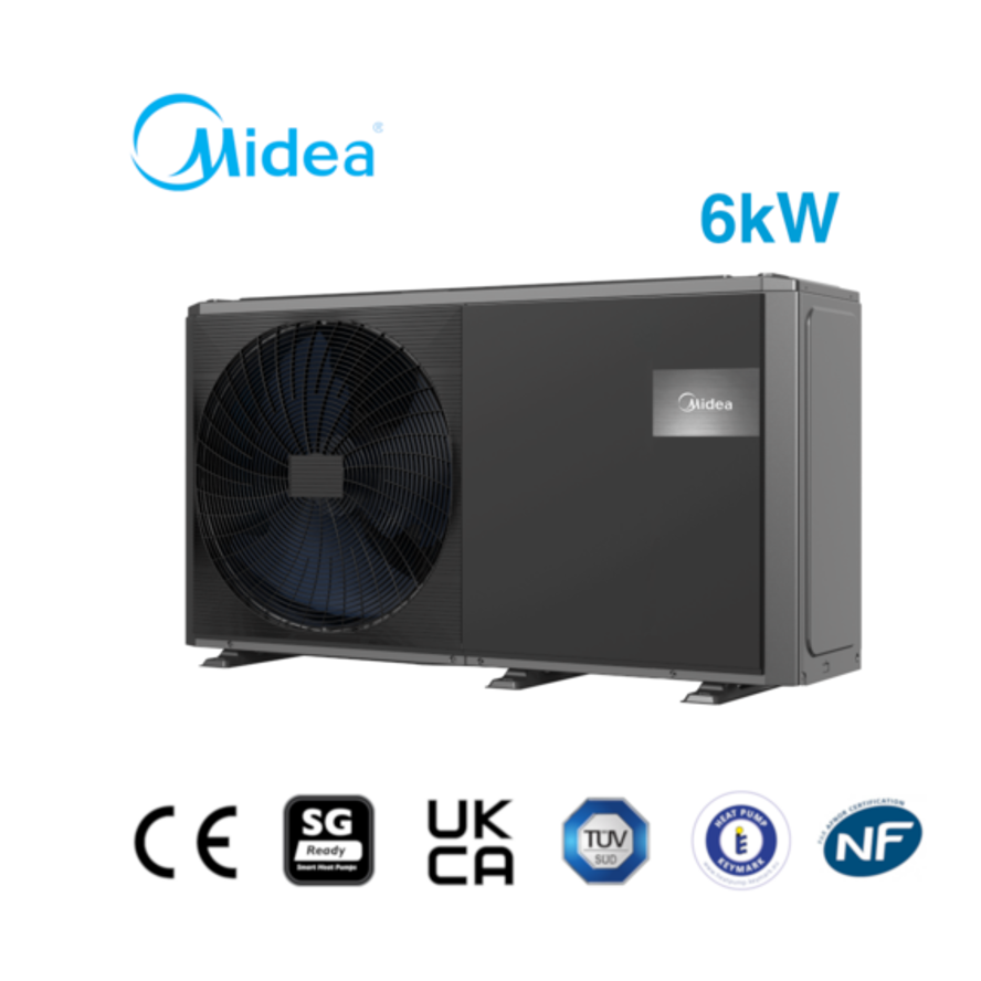 Midea Wärmepumpe R290 1N