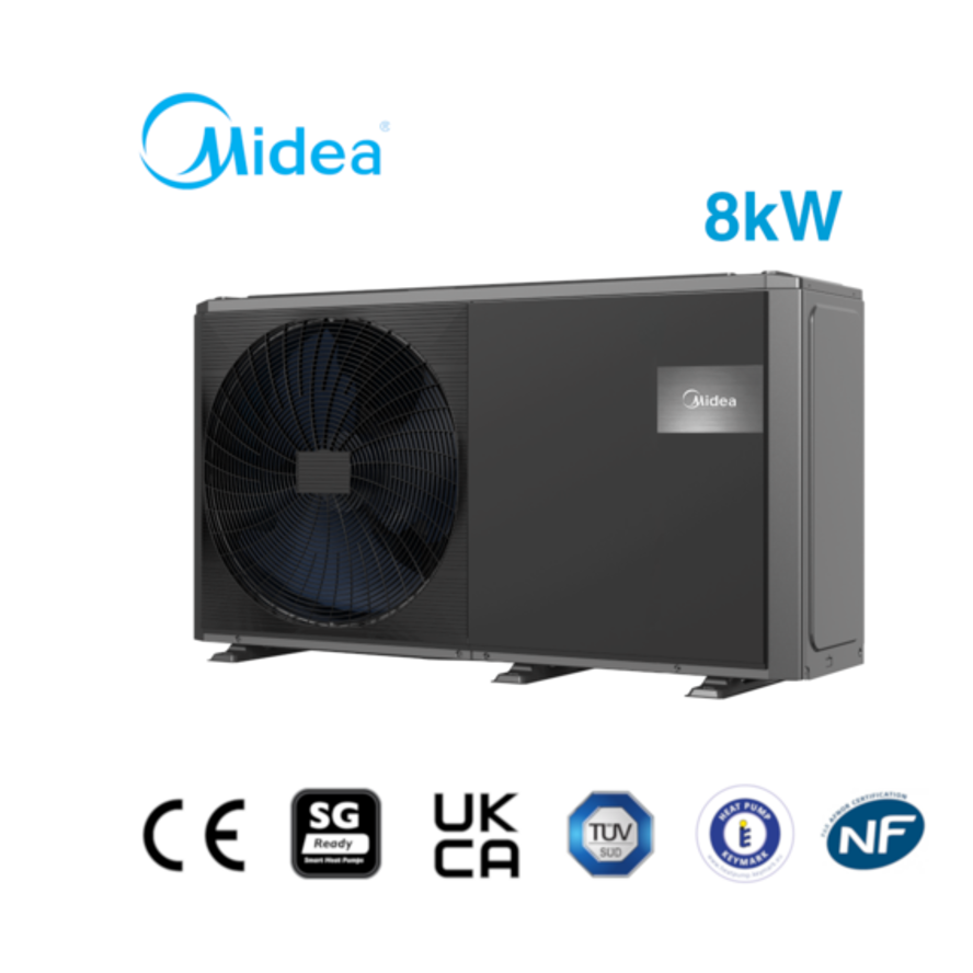 Midea Wärmepumpe R290 1N