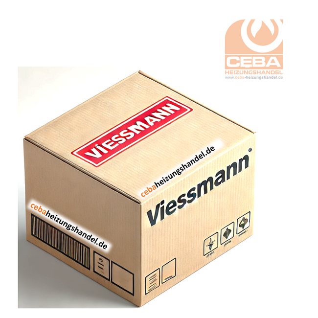 Viessmann 7176756 Zuluftrohr gerade DN 100 / 1000 mm