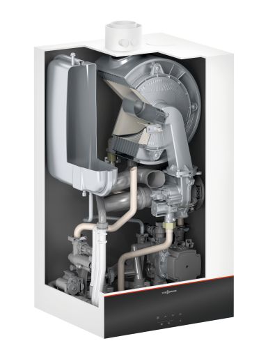 Viessmann Vitodens 100-W 19,0 kW alle Gasarten HMU-C witterungsgeführt für Einzelbelegung Heizgerät wandhängend raumluftabh. u. raumluftunabh.