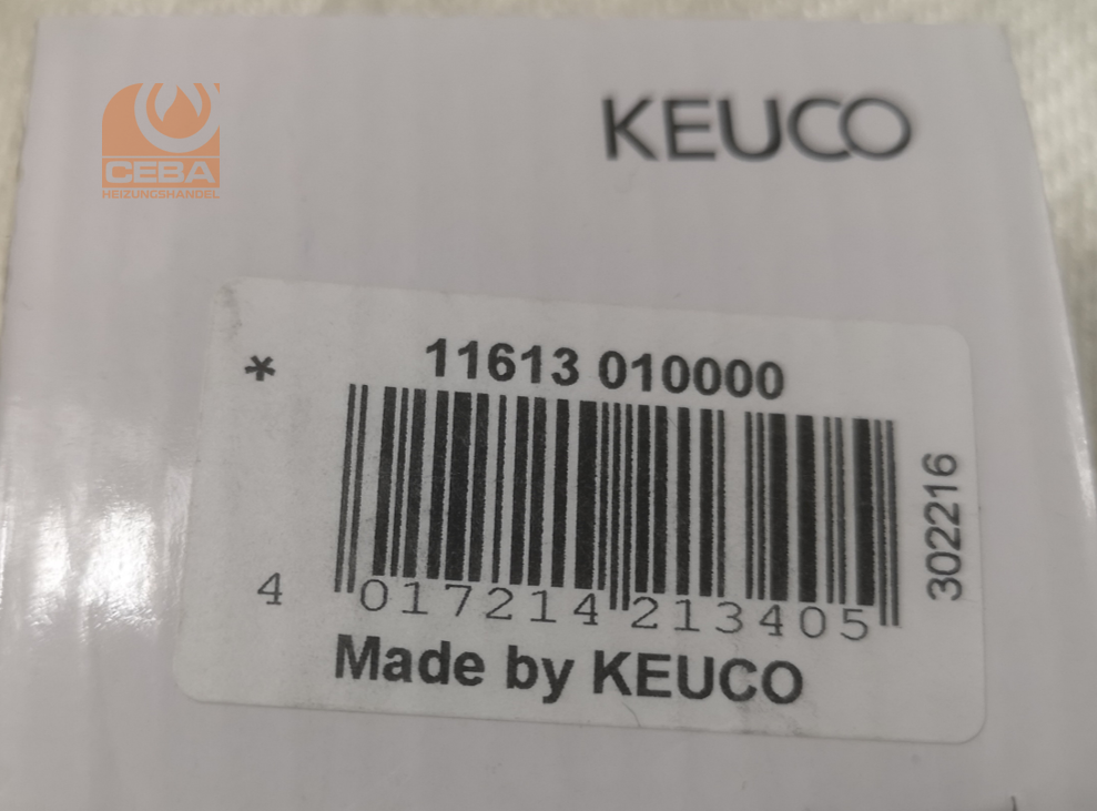 KEUCO towel hook Elegance NEW 40mm 2-part. chrome - # 11613010000