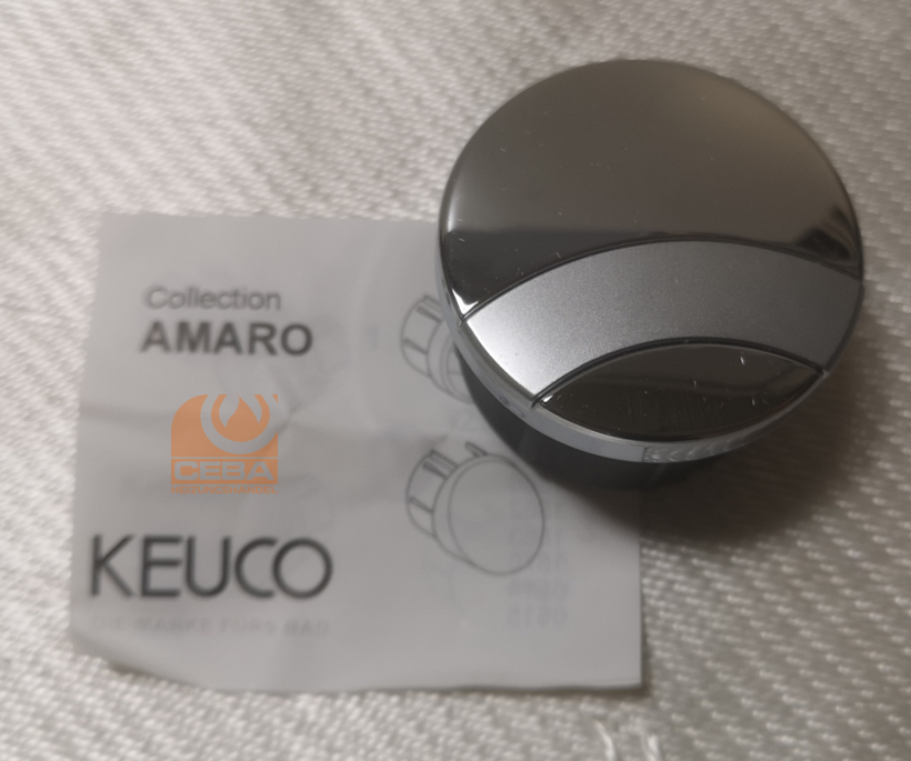 KEUCO cover cap Amaro Chiara chrome/velourchrome - item number: 01908280000