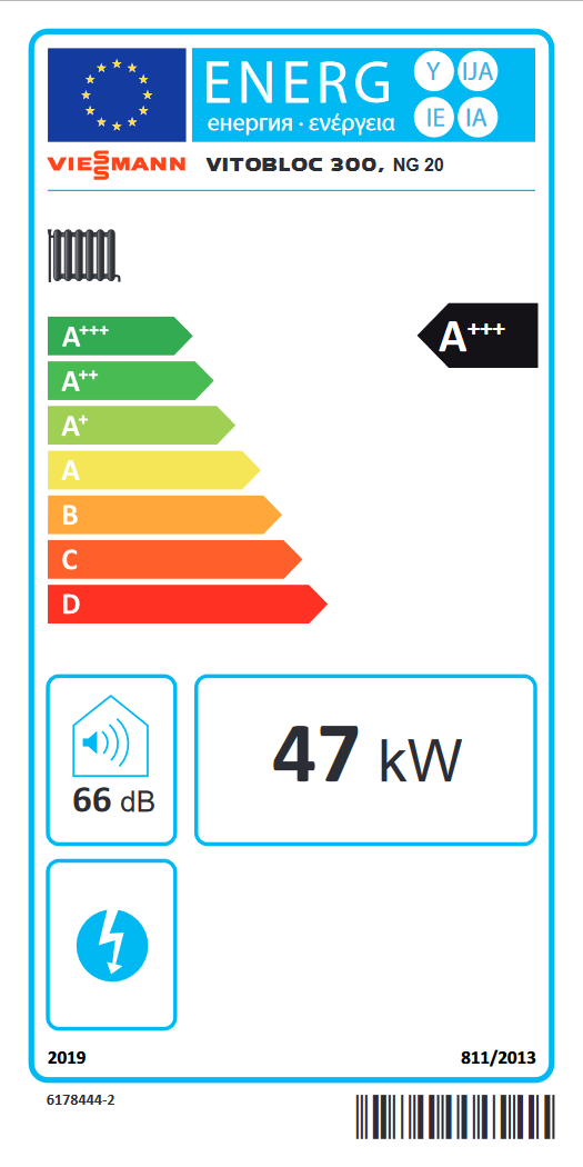 VIESSMANN VITOBLOC 300 Blockheizkraftwerk Typ NG 20