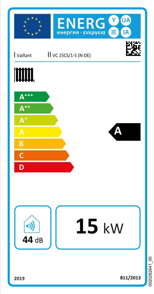 Vaillant ecoTEC plus VC 15 CS/1-5 E/LL/P Gas-Wandheizgerät Brennwert