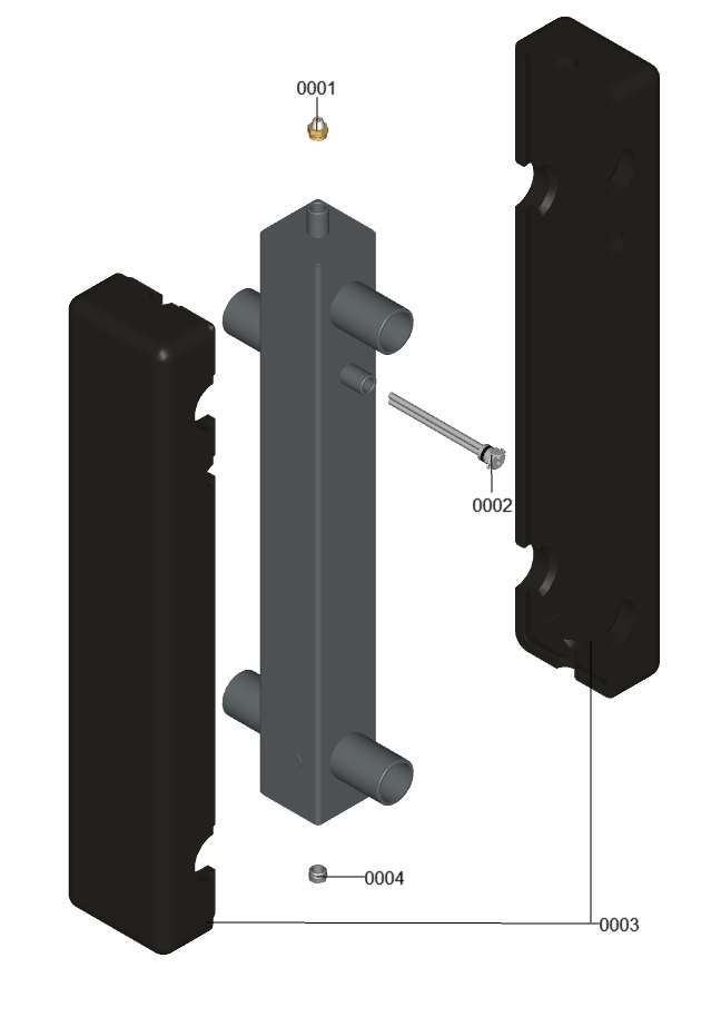 Viessmann hydraulic switch Q-70 cpl.