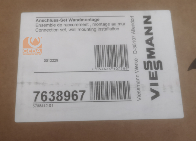 Viessmann Anschluss-Set Wandmontage - Artikelnummer: 7638967