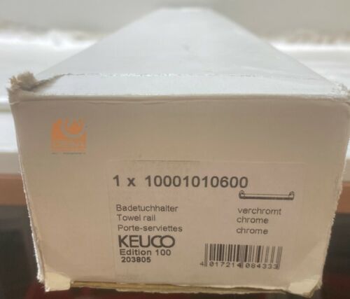 KEUCO 10001010600 Badetuchhalter verchromt Edition 100 203805